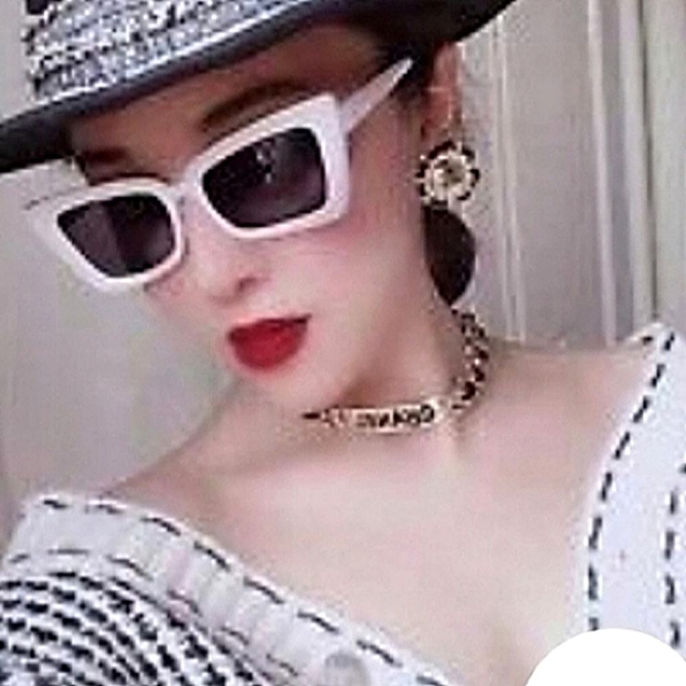 Chic White Sunglasses for Women